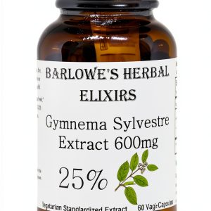 Barlowe Gymnema Sylvestre Supplement Vegan Capsules 25 Acid-0