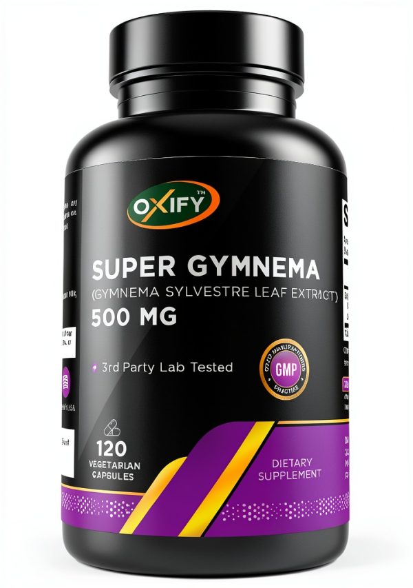 Gymnema Sylvestre Supplement Vegetarian Capsules Non GMO-0