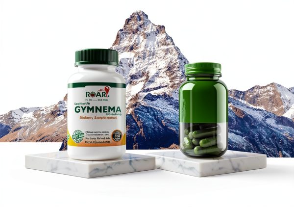 Gymnema Sylvestre Supplement Vegetarian Capsules Pure-5