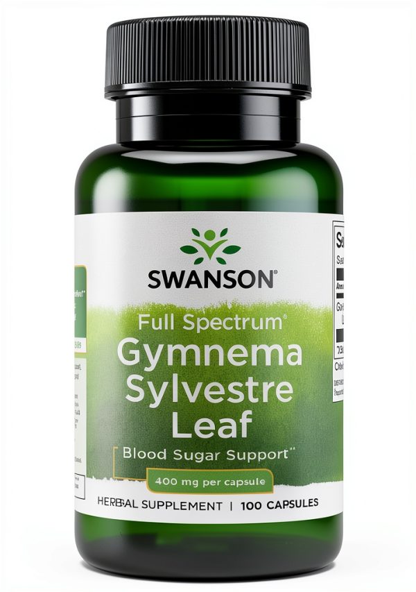 Swanson Gymnema Sylvestre Leaf Capsules Wellness Support-0