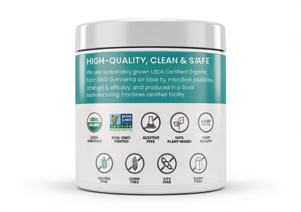Himalaya Gymnema Sylvestre Organic Supplement Carbohydrate-5