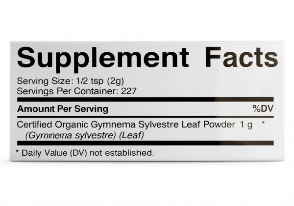 Gurmar Powder Pure Gymnema Leaf Ayurvedic Immune Support-2