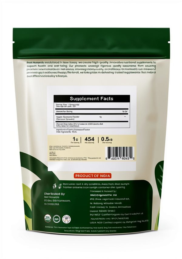 Organic Gymnema Powder Vegan Supplement 227g Container-1