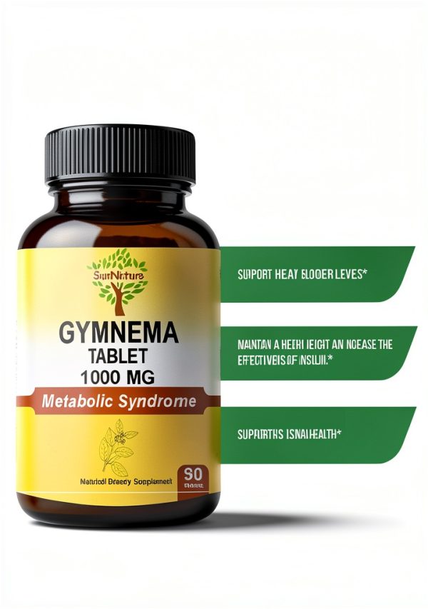 SunNature Gymnema Tablets Natural Herbal Supplement 1000mg-1