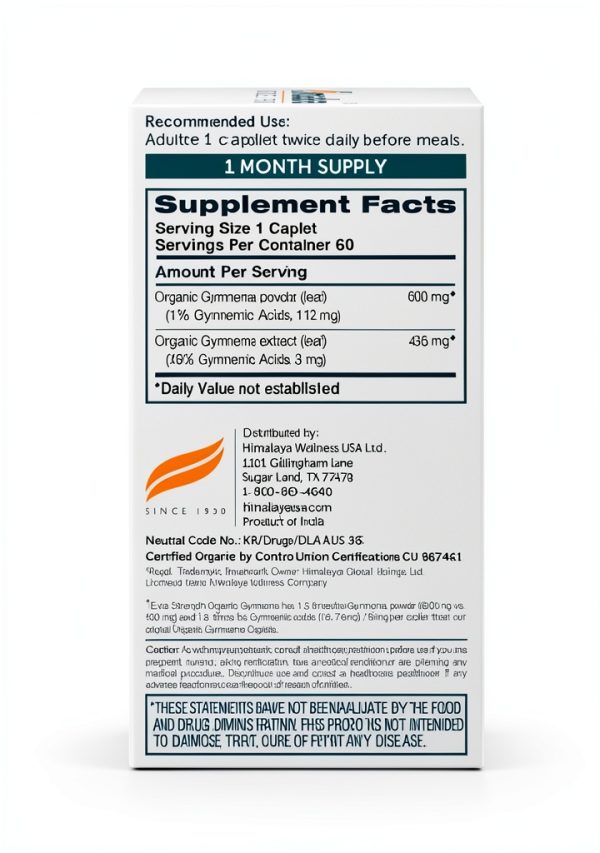 Himalaya Extra Strength Organic Gymnema Supplement-1